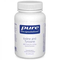 Pure Encapsulations Iodine & Tyrosine Capsules 60