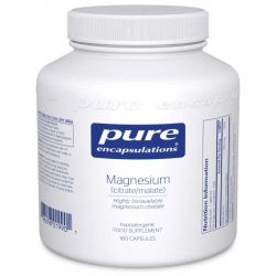 Pure Encapsulations Magnesium (citrate/malate) Capsules 180