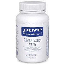 Pure Encapsulations Metabolic Xtra with Svetol Green Coffee Extract Capsules 90
