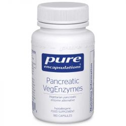 Pure Encapsulations Pancreatic VegEnzymes Capsules 180