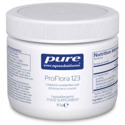 Pure Encapsulations ProFlora 123 (dairy-free) 60g 