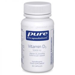 Pure Encapsulations Vitamin D3 5000iu Capsules 60