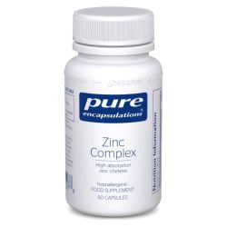 Pure Encapsulations Zinc Complex Capsules 60