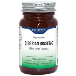 Quest Vitamins Siberian Ginseng Extract 35mg Tabs 30