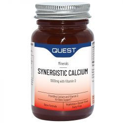 Quest Vitamins Synergistic Calcium 1000mg Tabs 45