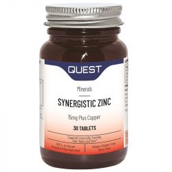 Quest Vitamins Synergistic Zinc Tabs 30