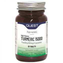 Quest Vitamins Turmeric 15000 Tablets 30