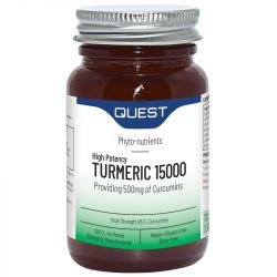 Quest Vitamins Turmeric 15000 Tablets 60