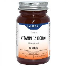 Quest Vitamins Vitamin D 1000iu Tabs 180