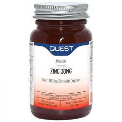 Quest Vitamins Zinc Citrate Tablets 30