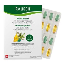 Rausch Swiss Herbal Vitality Capsules 30 