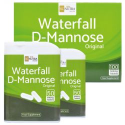 SC Nutra Waterfall D-Mannose 500mg Tablets 100