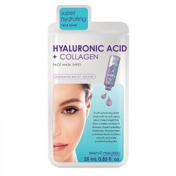 Skin Republic Hyaluronic Acid + Collagen Face Mask Sheet 25ml