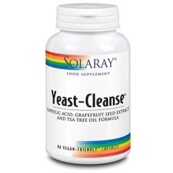 Solaray Yeast-Cleanse Capsules 90