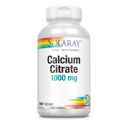 Solaray Calcium Citrate 1000mg Capsules 240