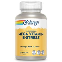 Solaray Mega Vitamin B-Stress Capsules 120