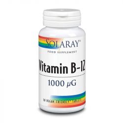 Solaray Vitamin B12 S/R 1000mcg Tablets 30
