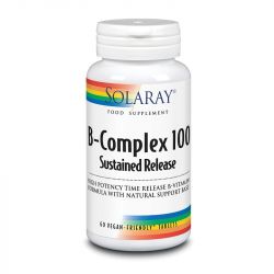 Solaray B-Complex 100 Sustained Release Tablets 60 