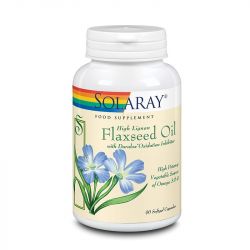 Solaray Flaxseed Oil 1000mg Softgels 90 