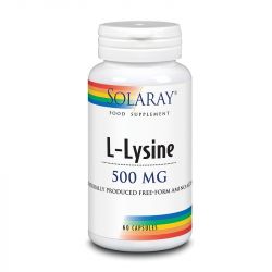 Solaray Free-Form L-Lysine 500mg Capsules 60 