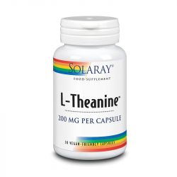 Solaray L-Theanine 200mg Capsules 30 