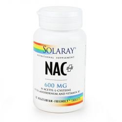 Solaray NAC 600mg Tablets 30 