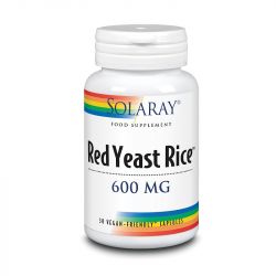 Solaray Red Yeast Rice 600mg Capsules 30
