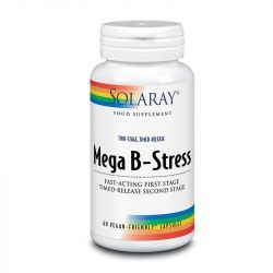 Solaray Two-Stage Mega B-Stress Capsules 60 