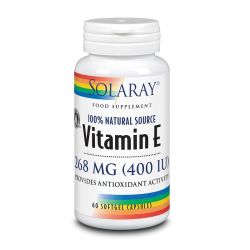 Solaray Vitamin E 268mg Softgels 60 