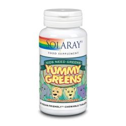 Solaray Yummy Greens Vegicaps 30