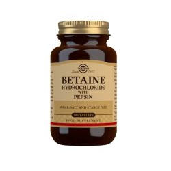 Solgar Betaine Hydrochloride With Pepsin Tabs 100