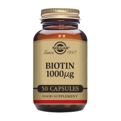 Solgar Biotin 1000ug Capsules 50