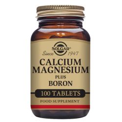 Solgar Calcium Magnesium Plus Boron Tabs 100
