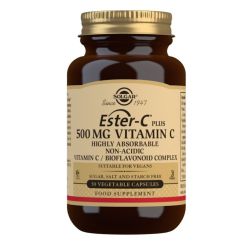 Solgar Ester-C Plus Vitamin C 500mg Vegicaps 50
