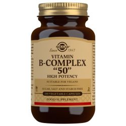Solgar Formula Vitamin B-Complex "50" Vegicaps 100