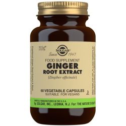 Solgar Ginger Root Extract Vegicaps 60