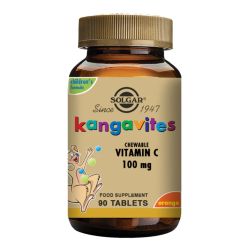 Solgar Kangavites Chewable Vitamin C 100mg tablets 90