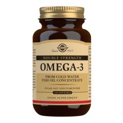 Solgar Omega-3 Double Strength Softgels 120