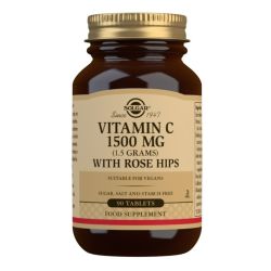 Solgar Vitamin C 1500mg with Rose Hips Tablets 90