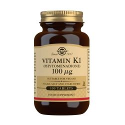 Solgar Vitamin K1 100ug Tablets 100