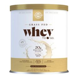 Solgar Whey To Go Protein Powder Natural Vanilla Flavour 907g