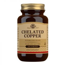 Solgar Chelated Copper Tablets 100