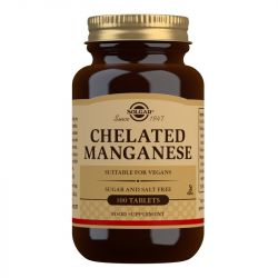 Solgar Chelated Manganese Tablets 100