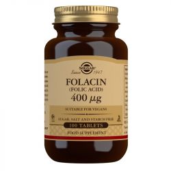 Solgar Folacin (Folic Acid) 400mcg Tabs 100