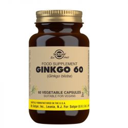 Solgar Ginkgo 60mg Vegicaps 60