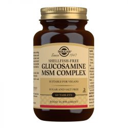 Solgar Glucosamine MSM Complex (Shellfish-Free) Tablets 60