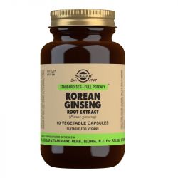 Solgar Korean Ginseng Root Extract Vegicaps 60