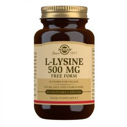 Solgar L-Lysine 500mg Vegicaps 50