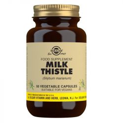 Solgar Milk Thistle 100mg Full Potency Vegicaps 50