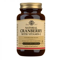 Solgar Natural Cranberry with Vitamin C Vegicaps 60